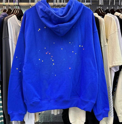 Blue SP5DER Hoodie