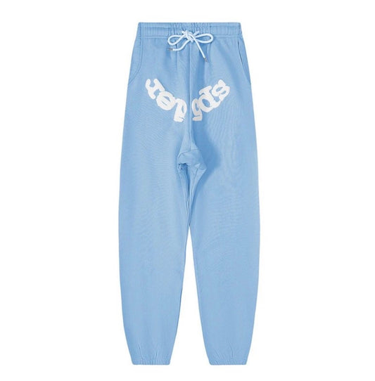 Light Blue SP5DER Joggers