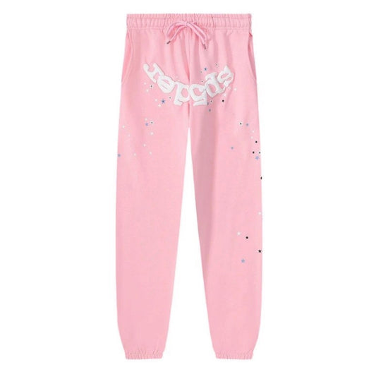 Light Pink SP5DER Joggers